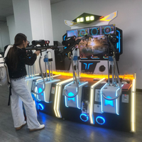 Machine de tir pour aire de jeux intérieure, jeu vidéo d'arcade à monnayeur