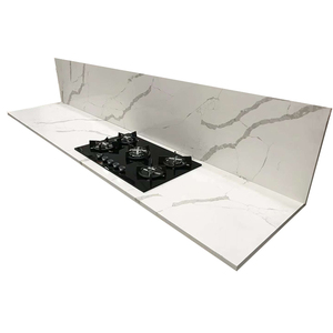Trắng Thiết Kế Tùy Chỉnh Hàn Quốc Acrylic Solid <span class=keywords><strong>Surface</strong></span> Counters Countertop Marble <span class=keywords><strong>Quartz</strong></span> Stone Bếp Worktops Cho Nhà Bếp <span class=keywords><strong>Quartz</strong></span> - Product Image 2