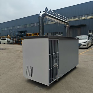 Tour de bière en acier inoxydable refroidie par air-Système de kegerator de type D à <span class=keywords><strong>8</strong></span> robinets - Product Image 5