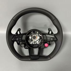 Volant en cuir en gros pour Audi TT R8 MK3 TTRS TTS <span class=keywords><strong>MK2</strong></span> S3 <span class=keywords><strong>S4</strong></span> S5 S6 S7 RS3 RS4 RS5 RS6 RS7 A3 A5 A6 - Product Image 1