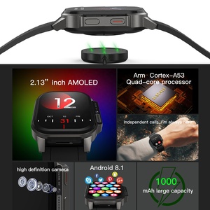 2024 mới nhất 4G <span class=keywords><strong>LTE</strong></span> Android Smartwatch 2.13 inch 2GB RAM 16GB Rom GPS định vị dm62 thông minh đồng hồ với AMOLED Wifi <span class=keywords><strong>Sim</strong></span> thẻ 4g - Product Image 6