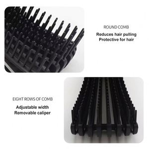 Personalized Custom <b>Comb</b> with Logo Plastic Octopus Hair Brush for Women's Professional Salon <b>Straightener</b> - Product Image 5