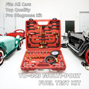 En iyi fiyat çin otomatik teşhis kiti araba basınç Test aracı ile yakıt enjeksiyon pompası basınç Test ölçer motor analizörü 443 - Product Image 2