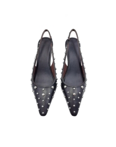 Women's Luxury <b>Dress</b> Pumps Premium Quality Custom Logo Printing Black for All Seasons Wear - Product Image 2