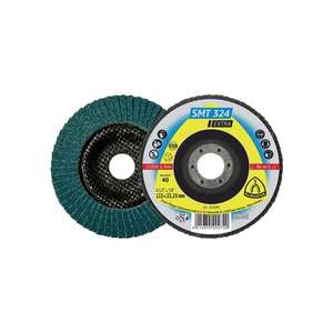 Klingspor แผ่นดิสก์ชนิดแฟนๆ324คราบแบนราบ115 DM เป็นพิเศษเหล็กเซอร์โคเนียมคอรันดัม - Product Image 1