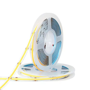 Bande lumineuse LED COB flexible ultra-mince de 4 mm, 420 LED, haute densité, découpable, IP65, étanche, sans points, CRI90 95, DC12V 24V - Product Image 1