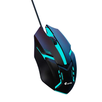 Mouse Gaming Ergonomis 3D Berkualitas Tinggi Harga Terjangkau 1200DPI Lampu Berpendar USB Berkabel untuk PC Desktop Laptop