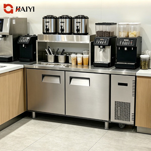 Commercial Kitchen Workbench Refrigerator Chiller Vertical Meat Vegetable Kitchen Worktop <b>Freezer</b> for Kitchen - Product Image 4