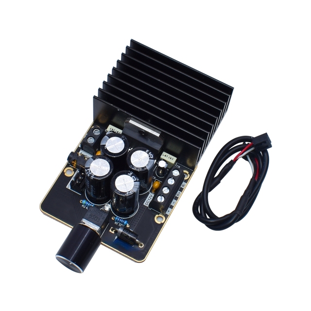 TDA7377 30W+30W DC9-18V stereo AB level digital power hifi amplifier 4-8 ohm speaker audio board..