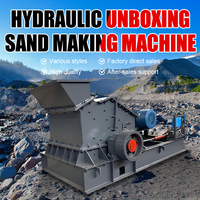 Concasseur de sable hydraulique avancé à boîte ouverte pour le traitement du granit, du calcaire et des agrégats