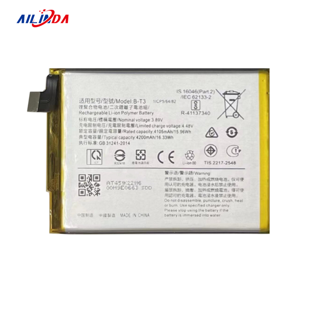 4200mAh B-T3 Replacement Battery for VIVO V23 5G V2130 Mobile Phone Battery