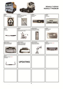 Paraurti Anteriore Centrale 5010628893 per Camion <span class=keywords><strong>Renault</strong></span> Kerax e <span class=keywords><strong>Renault</strong></span> Premium, <span class=keywords><strong>Ricambi</strong></span> <span class=keywords><strong>Carrozzeria</strong></span> - Product Image 5