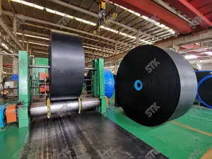 Fire Resistant Coal Mine Flame Resistant Rubber Belt Conveyor For Steel Factory And Chemical Industries