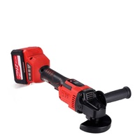 Meuleuse d'angle sans fil 21V 800W Lithium-Ion sans balais, qualité industrielle, affichage numérique, contrôle de vitesse, 7.5Ah