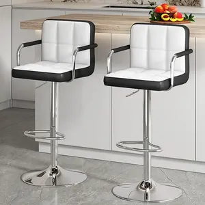 ריהוט בר אבטחת איכות מסתובב מודרני כסאות בר כיסא כיסא גבוה כיסא בר כיסא