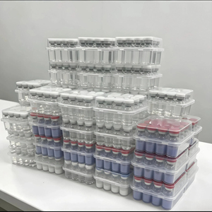 Proveedor Mayorista de Materiales Cosméticos de Alta Calidad, Péptido de Cobre GHK-Cu Liofilizado Líquido 50g, Empaque al Vacío, Experimental - Product Image 1