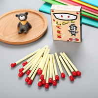 Stylo à bille créatif en forme de bâton de match dessin animé enfants petit cadeau mignon stylo kawaii pour les enfants