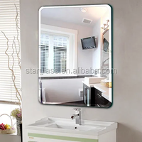Miroir mural long et large de 3 mm, 4 mm, 5 mm, 6 mm pour salle de bain, décoratif