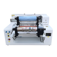 Machine d'impression hybride UV 6050 à alimentation directe d'usine, imprimante jet d'encre intégrée 6 couleurs pour papier peint, toile, plastique, métal
