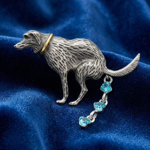 Kreative Personalisierte Welpen-Kot-<span class=keywords><strong>Meme</strong></span> Anstecknadeln Lustige Kotierende Hunde-Brosche für Hundemama, Hundepapa und Tierliebhaber - Product Image 4