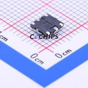 TJE-533-Q-T/R Tactile Switch SMD-6P,5.2x5.2mm Switch Single Pole Single Throw Round Button Vertical Mount 5.2mm - Product Image 2