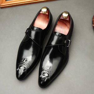 รองเท้าหนังแท้ผู้ชายแบบสวม ดีไซน์ทันสมัย สไตล์อังกฤษ สำหรับงานปาร์ตี้ ลำลอง ใส่สบาย น้ำหนักเบา ระบายอากาศได้ดี กันลื่น - Product Image 5