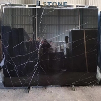 Marbre noir et granit avec des produits et des fournisseurs de pierre noire blanche bon marché