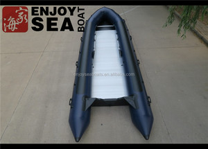 Thuyền bơm hơi 40 người 9 Meter <span class=keywords><strong>Float</strong></span> Ống phao nhôm ASA-900 sàn để bán - Product Image 6