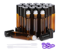 Huile de parfum arabe YB en gros, en flacon de verre avec applicateur roll-on pour sérum et crème pour le visage