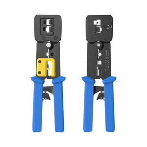 Nhà Máy Giá tay <span class=keywords><strong>crimper</strong></span> cho Ethernet kết nối <span class=keywords><strong>EZ</strong></span> uốn công cụ cho 8pin 6pin đi qua <span class=keywords><strong>RJ45</strong></span> dây thép vũ nữ Thoát Y - Product Image 2