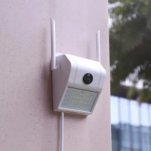 Caméra d'extérieur étanche à 20 LED avec détecteur de mouvement, montage mural, luminaire de sécurité idéal pour un jardin