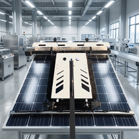 Robot de nettoyage solaire SUNNOVA L2 à tête de brosse unique de 1,2 m de large, batterie au lithium 48V 18Ah, machine de nettoyage pour l'entretien des modules photovoltaïques