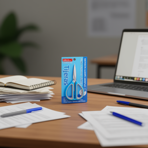 WeiBo Scissors WB-2151-I Stainless Steel Blades Student Safety Office Use - Product Image 2