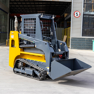 Cheapest Epa Euro5 Walk Behind Mini <strong>Loader</strong> Stand on <strong>Skid</strong> Steer <strong>Loader</strong> <strong>Skid</strong> Steer on Sale <strong>With</strong> Bucket - Product Image 1