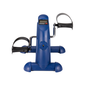 JS701 <b>Mini</b> <b>Exercise</b> <b>Bike</b> Magnetic Resistance LCD Display Foldable Indoor Use Unisex Silver Black Blue - Product Image 4