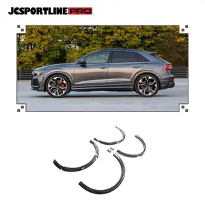 زينة مخصصة لعجلة من ألياف الكربون لسيارة Audi RSQ8 2021