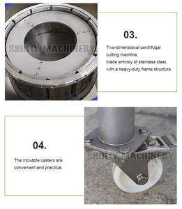 Machine à découper et à trancher les légumes et les fruits à grande vitesse, automatique, pour pommes de terre, patates douces, fruits et légumes - Product Image 5