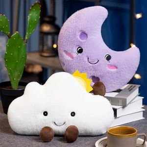 Amusable Soleil Petit Oreiller Soleil Peluche Jouet Lune Nuage Coussin Peluche Peluche - Product Image 4