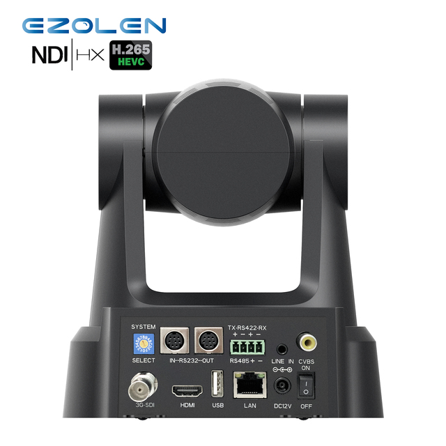 NDI | HX HD 12X 20X 30X SDI PTZ Camera IP NDI Camera for Broadcasting Video Conferencing Solution From EZOLEN