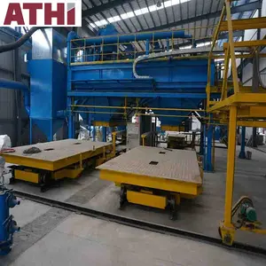 قالب صهر الصلب الحديد سبائك الألومنيوم فراغ عملية صب خط مع الرمال استصلاح تجديد نظام - Product Image 3