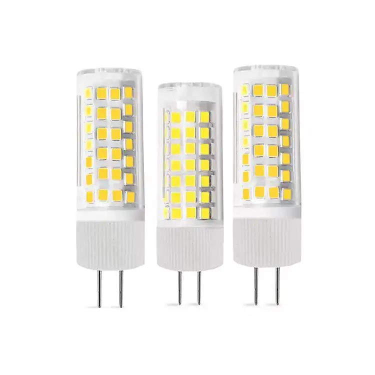 Mini-taille G4 G9 E14 Base SMD2835 AC 230V ou AC/DC 12V tension LED ampoule épis de maïs G4 offre spéciale