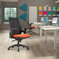 Vente en Gros de Meubles Confortables Pas Cher Ordinateur de Direction Fauteuil Inclinable Ergonomique en Maille Chaise de Bureau Pivotante avec Appui-Tête