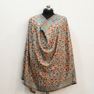 Châle imprimé floral cachemire long pour femme – Cadeau d'hiver - Product Image 1