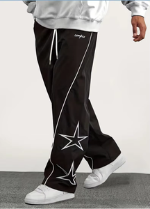 Pantaloni Cargo da Lavoro per Uomo, Pantaloni Elasticizzati, Pantaloni Sportivi Traspiranti in Rete per Esterni, Modello Dritto Primaverile - Product Image 2