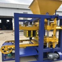 Machine automatique de fabrication de blocs QT4-24 avec commandes simples