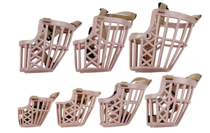 Muselière pour chien loup-garou réglable en plastique de haute qualité, anti-morsure, créative, anti-aboiement, protège-bec sûr pour animaux de compagnie - Product Image 3