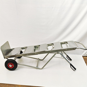 รถเข็นน้ำแบบพับได้ 6 ถัง 2 ล้อ ทำจากโลหะ สำหรับส่งน้ำ - Product Image 1