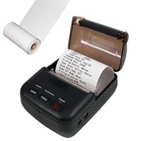 Printer Thermal Mini Portabel Nirkabel 58mm Android dengan 300dpi 32MB USB BT HCC-T12