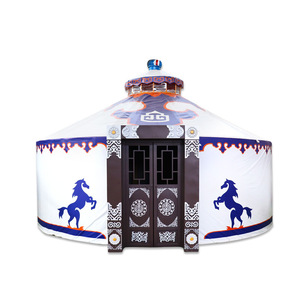 เต็นท์แคมป์ปิ้งกลางแจ้ง 4 ฤดู ผลิตในจีน ขนาดใหญ่สำหรับครอบครัว ปรับแต่งได้ เต็นท์โรงแรมแกลมปิ้งแบบพัทยา - Product Image 4