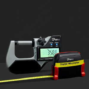 Take Digital Micrometer 0-25mm IP65 Waterproof <b>Measurement</b> <b>Tool</b> - Product Image 3